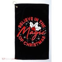 Believe In The Magic Of Christmas Golf Towel thumb 0