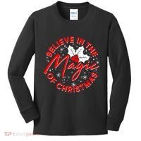 Believe In The Magic Of Christmas Kids Long Sleeve Shirt thumb 0