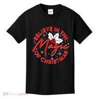 Believe In The Magic Of Christmas Kids T-Shirt thumb 0