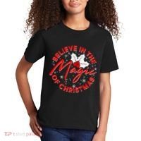 Believe In The Magic Of Christmas Kids T-Shirt thumb 2
