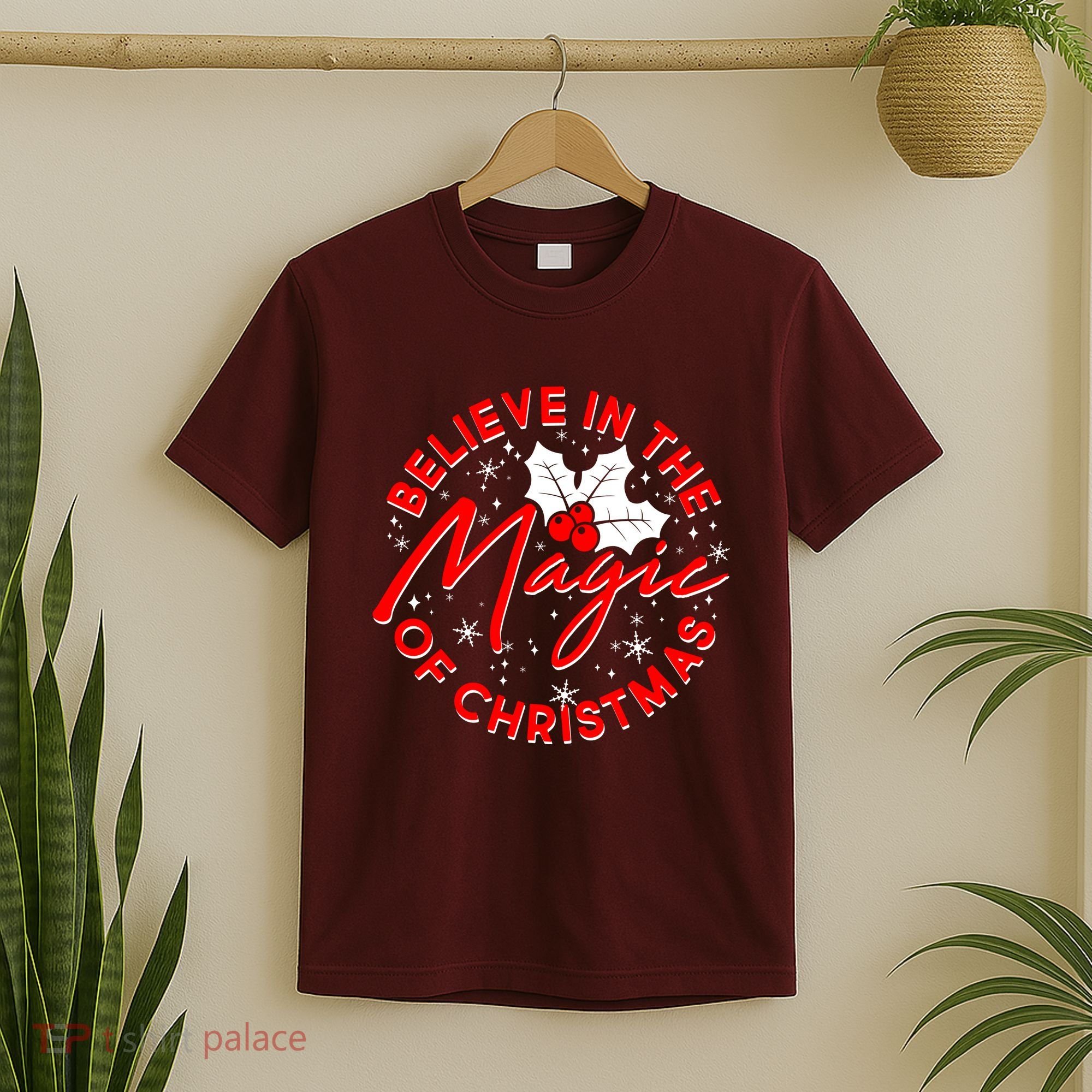 Believe In The Magic Of Christmas T-Shirt