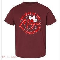 Believe In The Magic Of Christmas Toddler T-Shirt thumb 0
