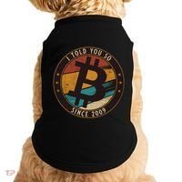 Bitcoin I Told You So Btc Crypto And Bitcoin Doggie Tank thumb 0