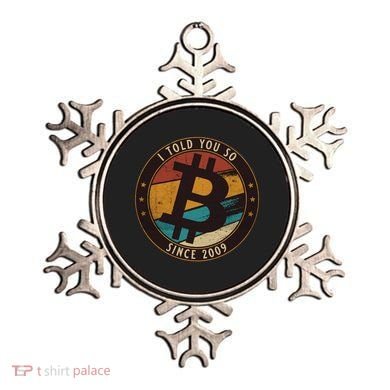 Bitcoin I Told You So Btc Crypto And Bitcoin Ornament