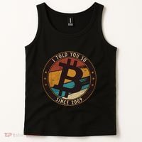 Bitcoin I Told You So Btc Crypto And Bitcoin Tank Top thumb 2