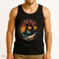 Bitcoin I Told You So Btc Crypto And Bitcoin Tank Top thumb 3