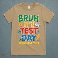 Bruh Its Test Day You Got This Staar Test Testing Teacher T-Shirt thumb 5