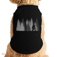 Bigfoot In The Forest Sasquatch Yeti Doggie Tank thumb 0