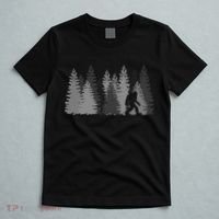 Bigfoot In The Forest Sasquatch Yeti T-Shirt thumb 5