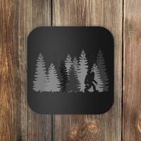 Bigfoot In The Forest Sasquatch Yeti Coaster thumb 0
