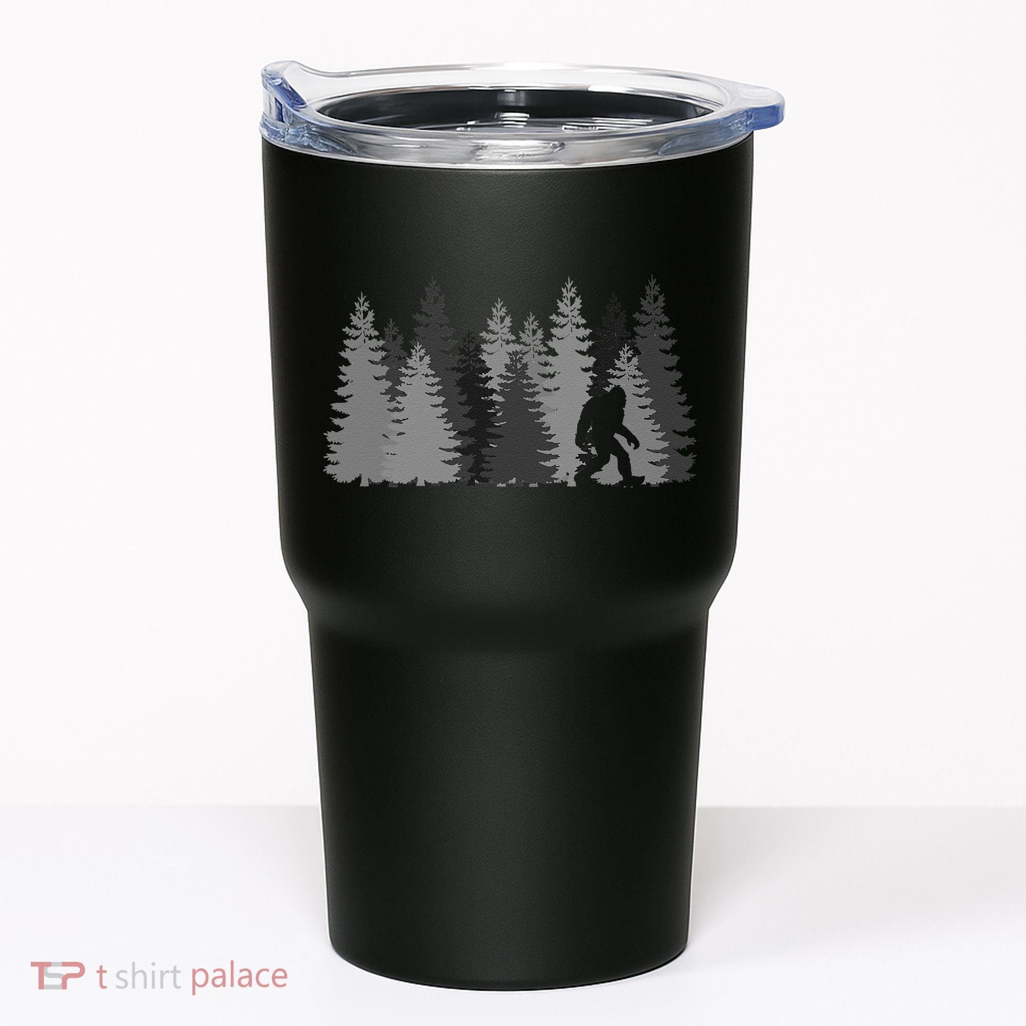 Bigfoot In The Forest Sasquatch Yeti Tumbler