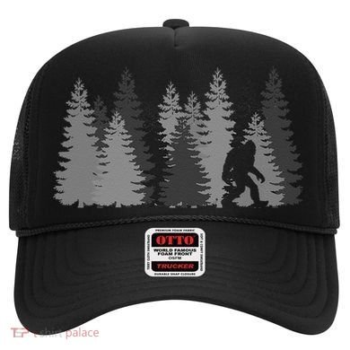 Bigfoot In The Forest Sasquatch Yeti Hat