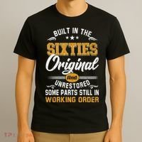 Built In The Sixties Original And Unrestored T-Shirt thumb 3
