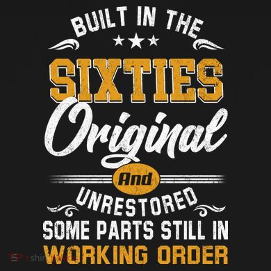 Built In The Sixties Original And Unrestored Tank Top