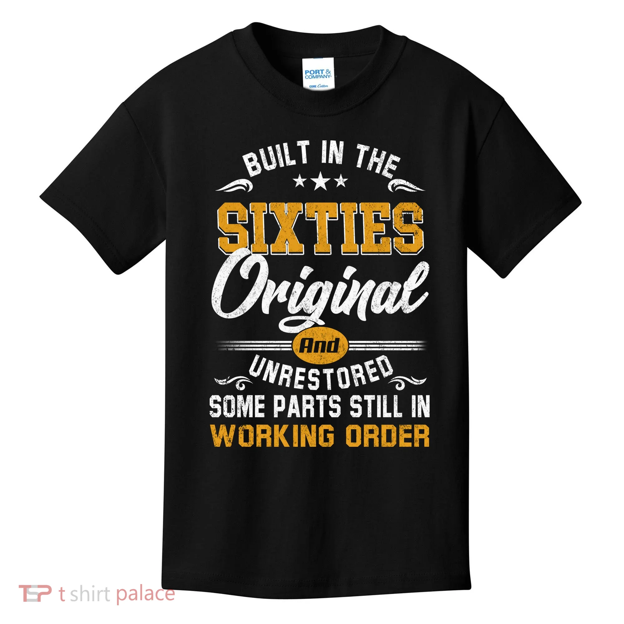 Built In The Sixties Original And Unrestored Kids T-Shirt