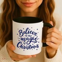 Believe In The Magic Of Christmas Coffee Mug thumb 3