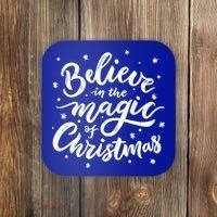 Believe In The Magic Of Christmas Coaster thumb 0