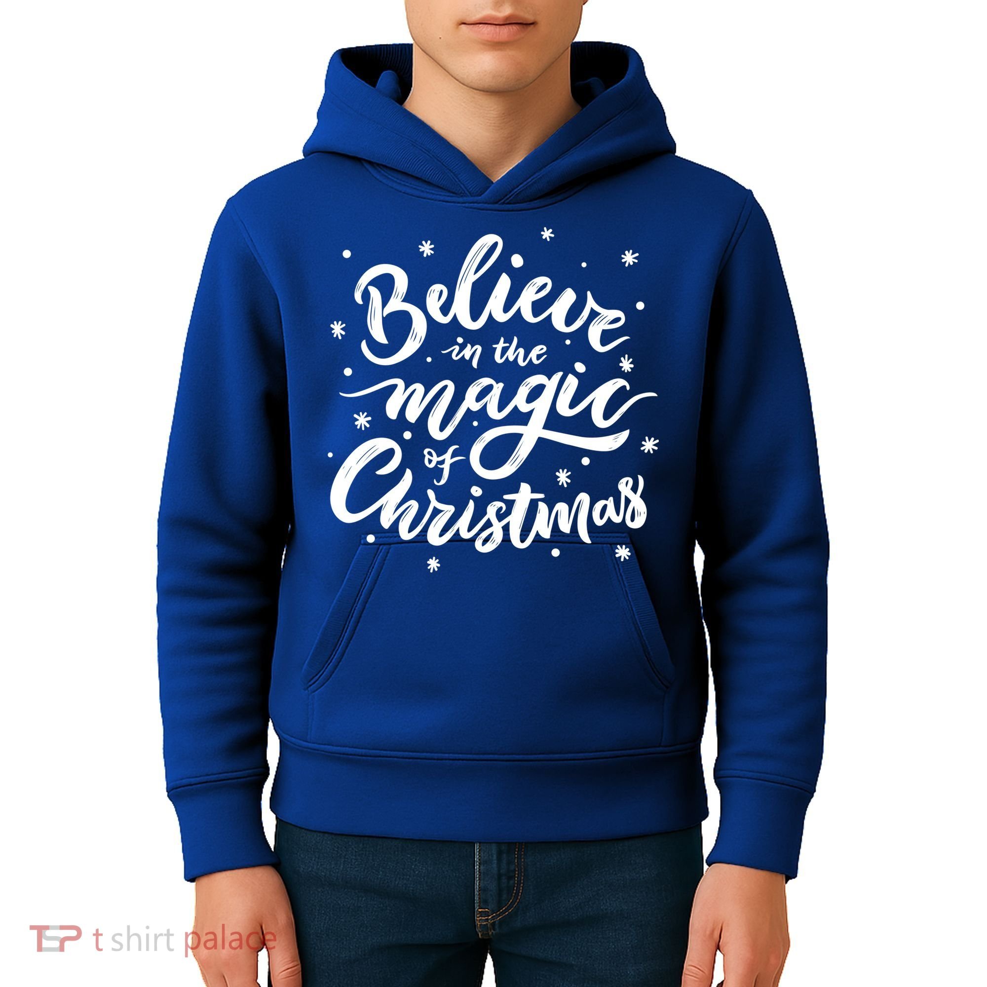 Believe In The Magic Of Christmas Kids Hoodie