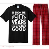 Birthday It Took Me 90 Years To Look This Good Funny 90Year Old Gift Pajama Set thumb 0