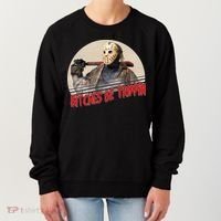 Bitches Be Trippin Horror Movie Fan Women's Sweatshirt thumb 0