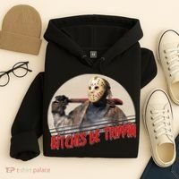 Bitches Be Trippin Horror Movie Fan Hoodie thumb 4
