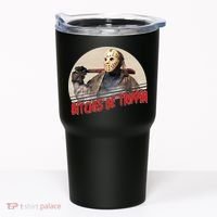 Bitches Be Trippin Horror Movie Fan Tumbler thumb 0
