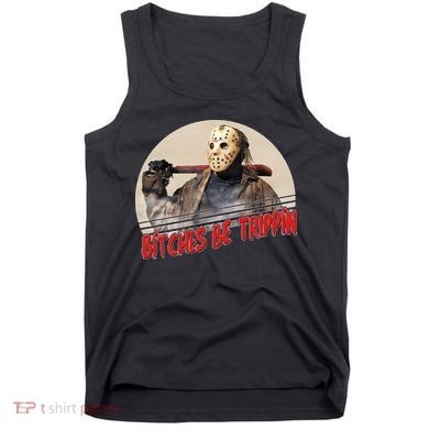 Bitches Be Trippin Horror Movie Fan Tank Top