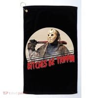 Bitches Be Trippin Horror Movie Fan Golf Towel thumb 0