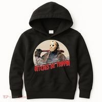 Bitches Be Trippin Horror Movie Fan Kids Hoodie thumb 0