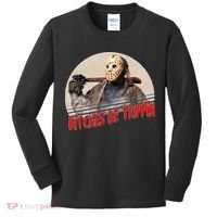 Bitches Be Trippin Horror Movie Fan Kids Long Sleeve Shirt thumb 0