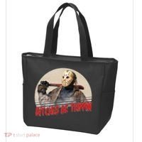 Bitches Be Trippin Horror Movie Fan Tote Bag thumb 3