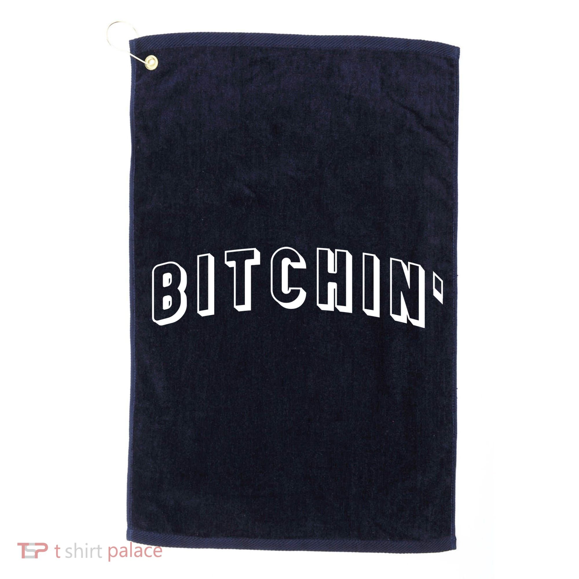Bitchin Logo Golf Towel