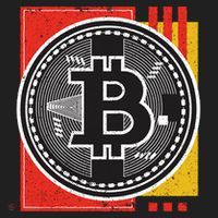 Bitcoin Abstract Women's Sweatshirt thumb 2