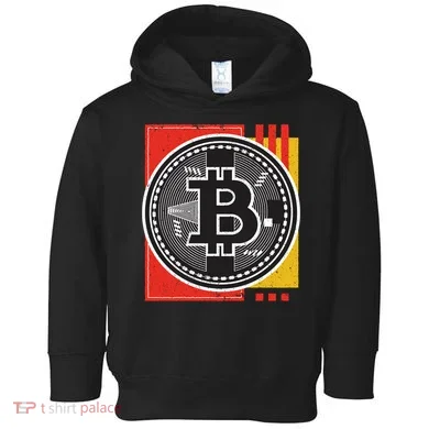 Bitcoin Abstract Toddler Hoodie