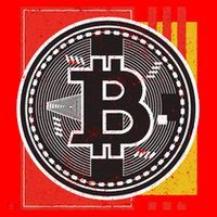 Bitcoin Abstract Santa Hat thumb 1