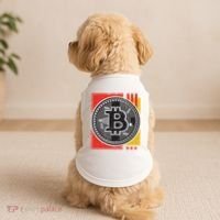 Bitcoin Abstract Doggie Tank thumb 2