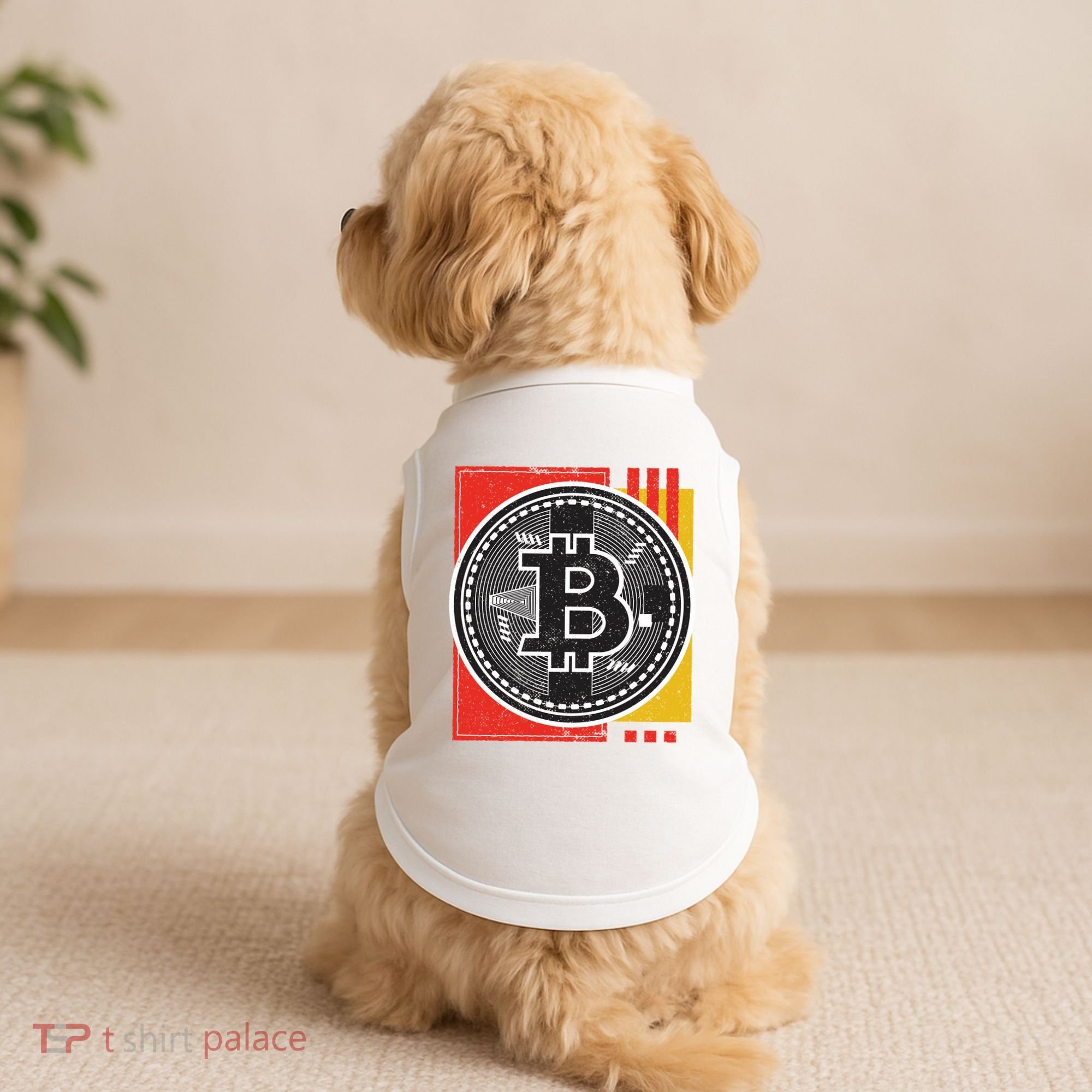 Bitcoin Abstract Doggie Tank