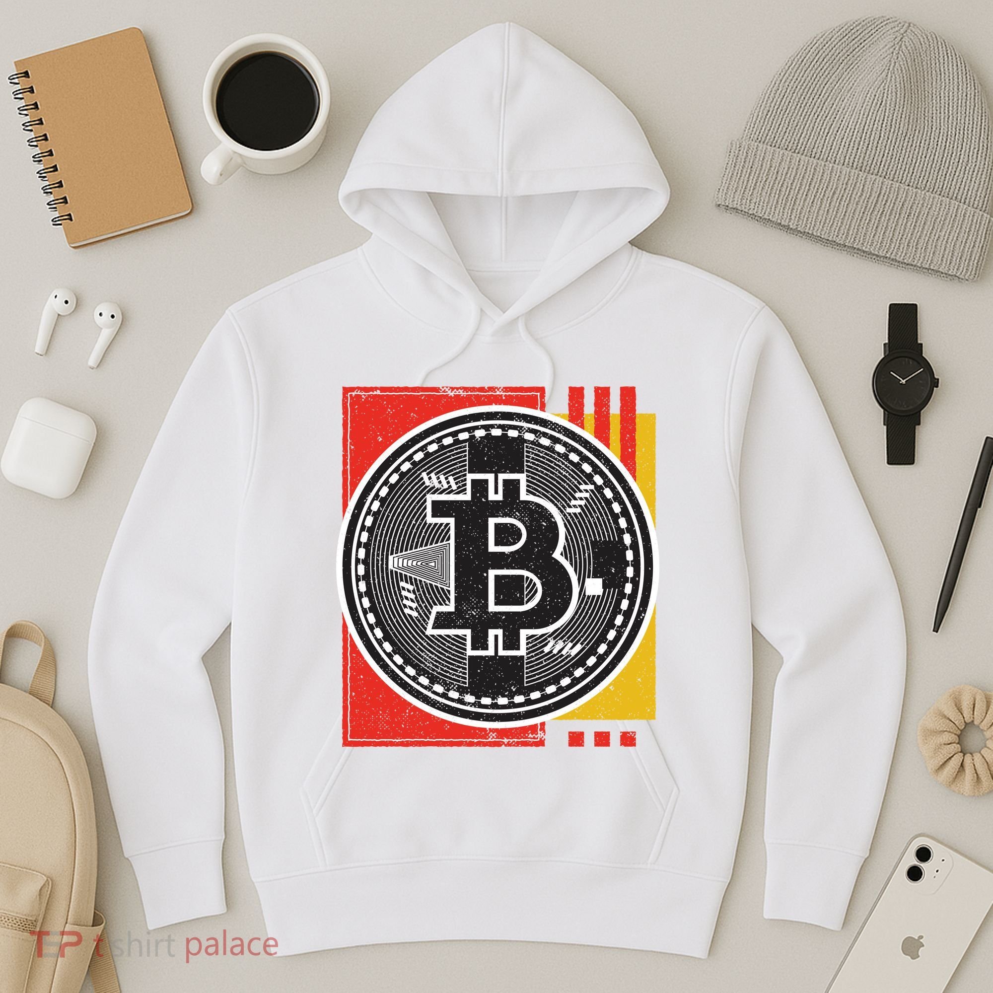 Bitcoin Abstract Hoodie