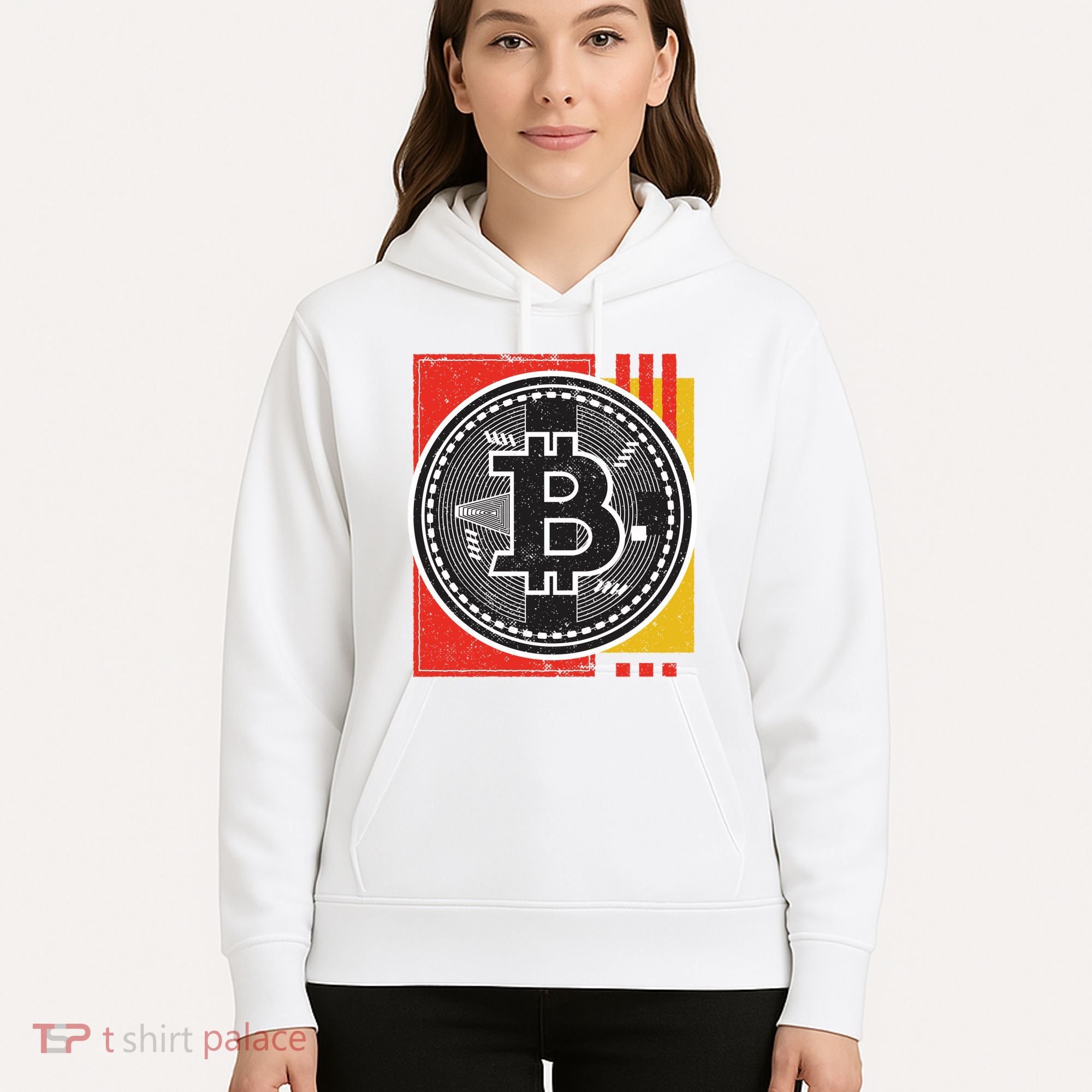 Bitcoin Abstract Hoodie