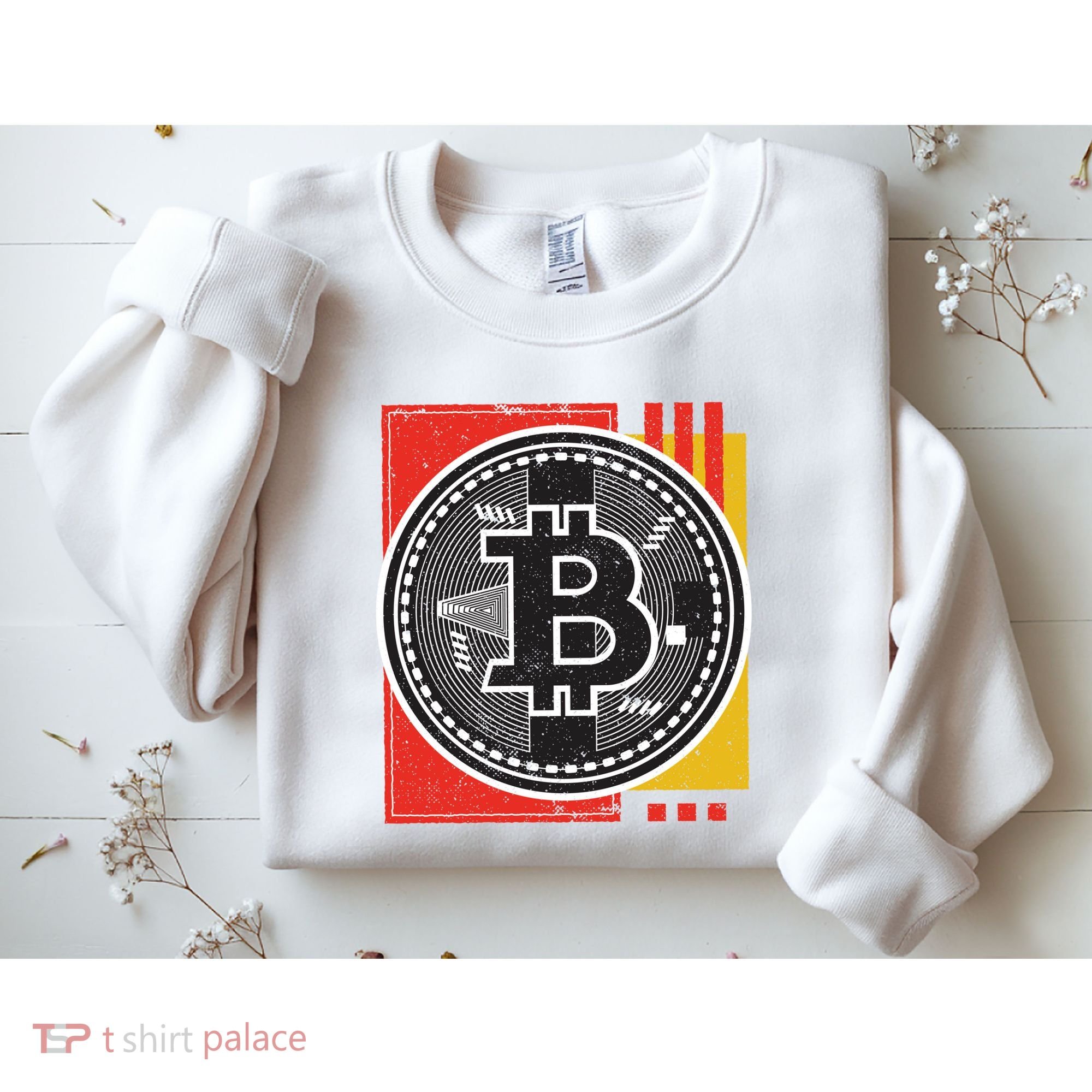 Bitcoin Abstract Sweatshirt