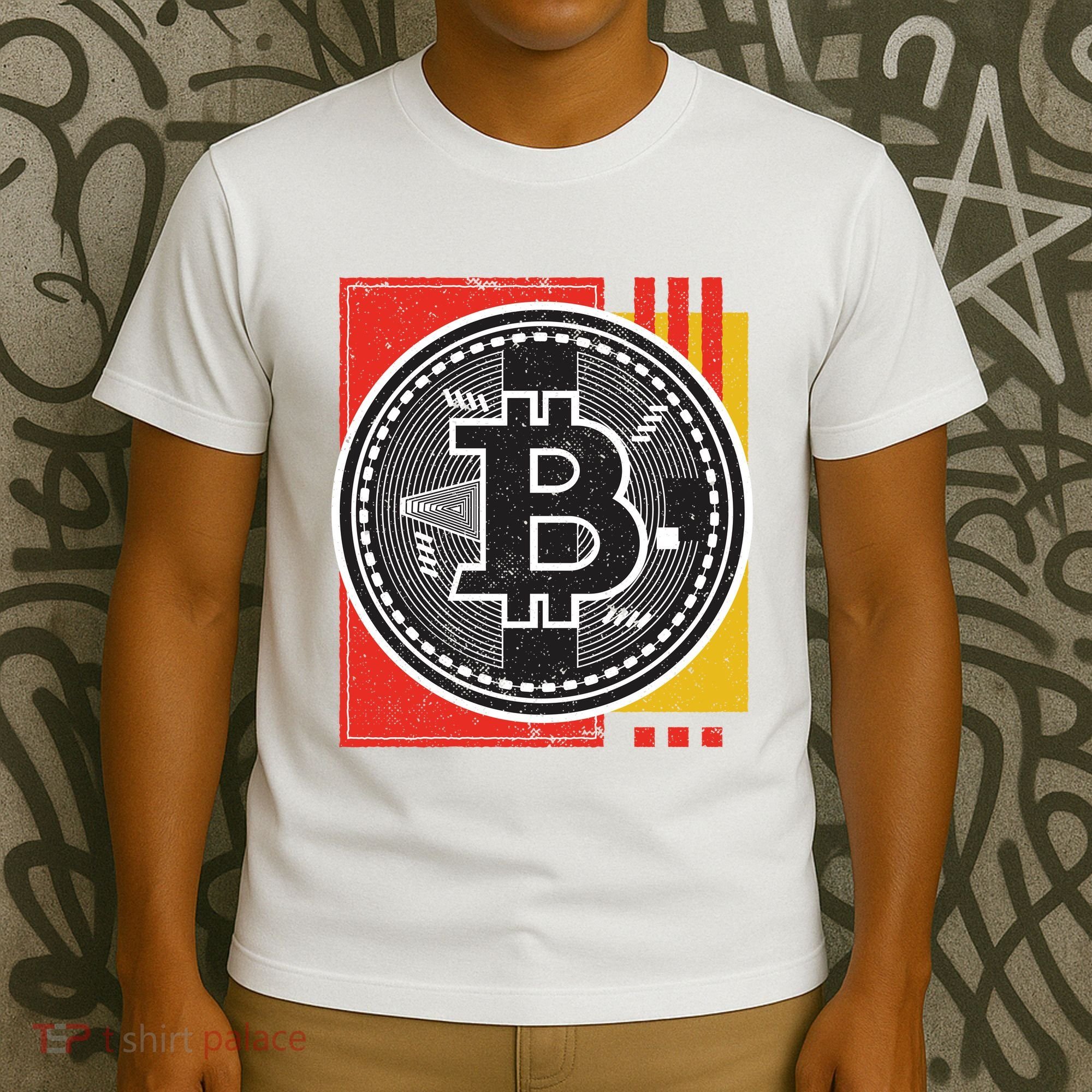 Bitcoin Abstract T-Shirt