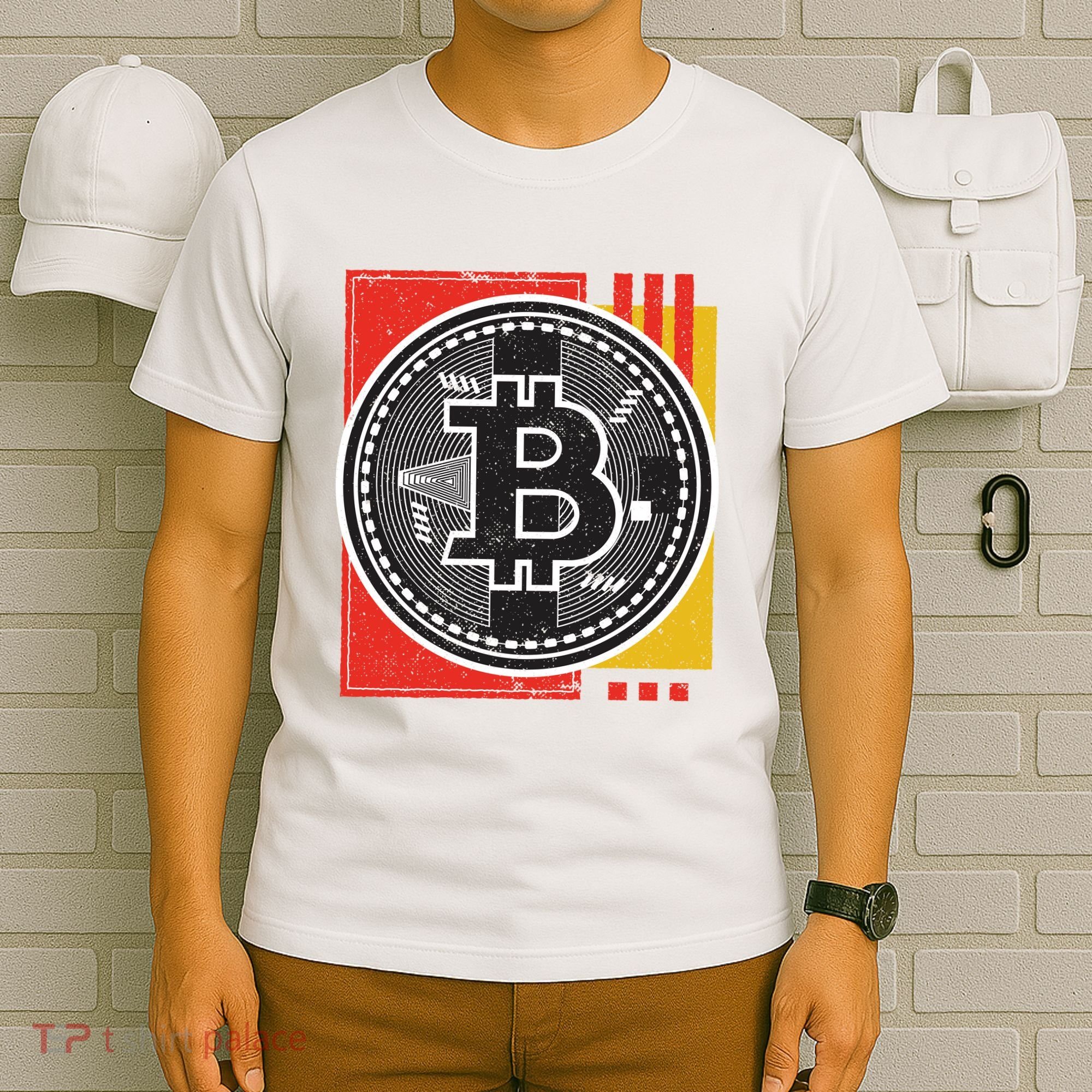 Bitcoin Abstract T-Shirt