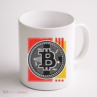 Bitcoin Abstract Coffee Mug thumb 1