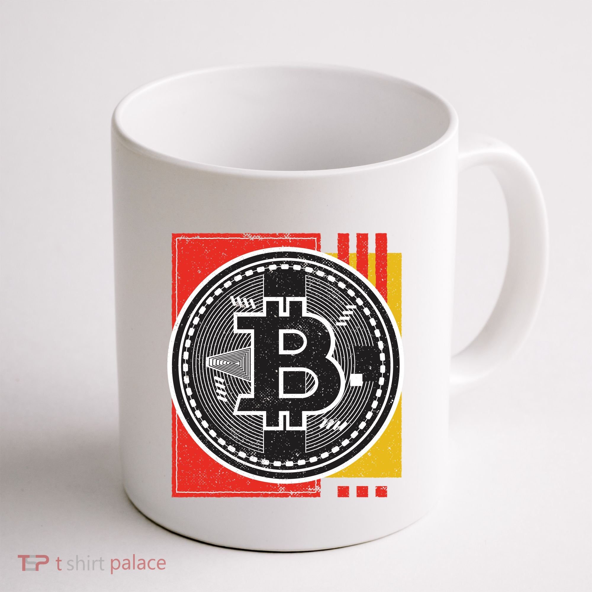 Bitcoin Abstract Coffee Mug