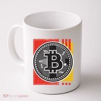 Bitcoin Abstract Coffee Mug thumb 0