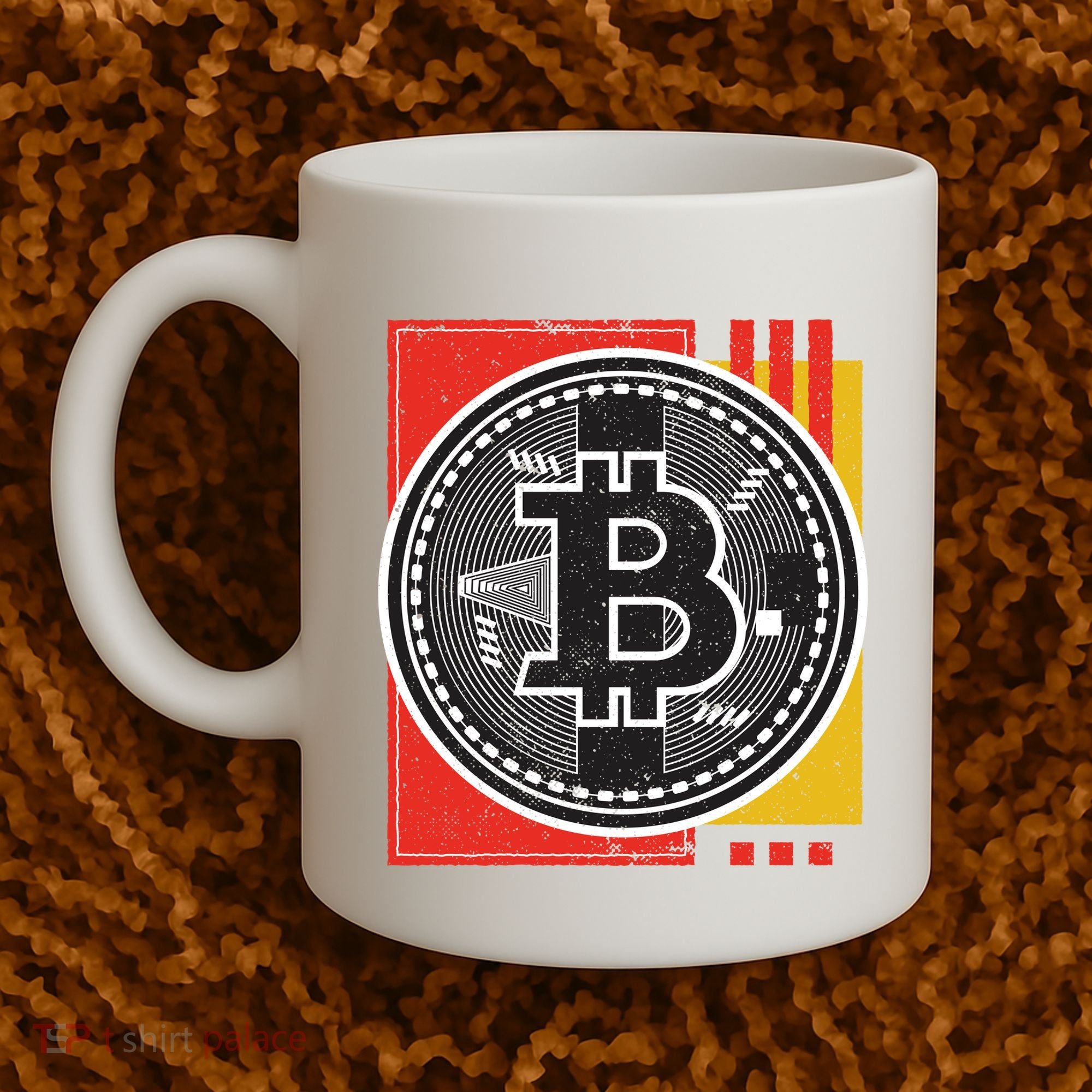 Bitcoin Abstract Coffee Mug