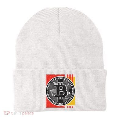 Bitcoin Abstract Beanie