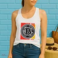 Bitcoin Abstract Women's Tank Top thumb 2