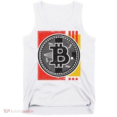 Bitcoin Abstract Tank Top