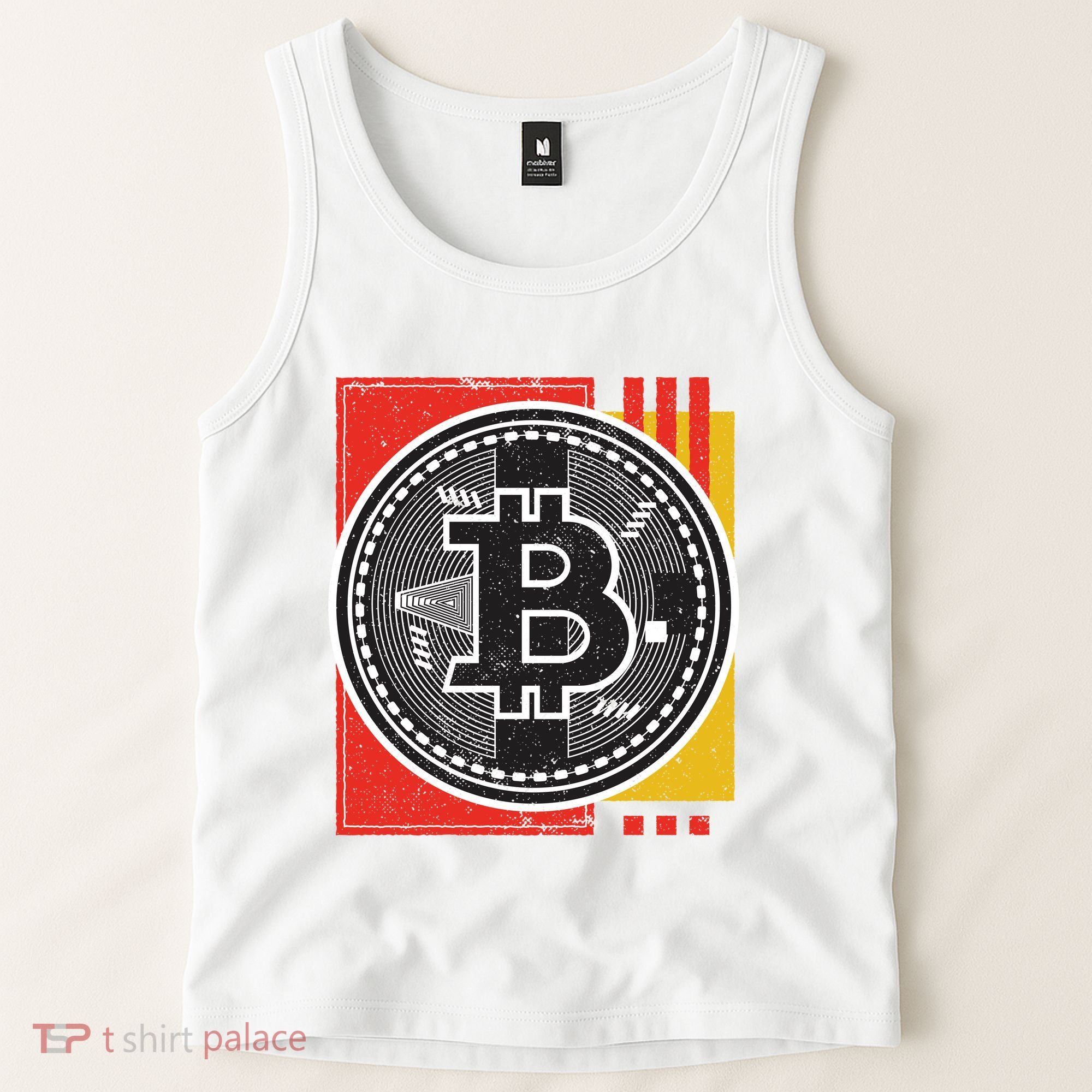 Bitcoin Abstract Tank Top
